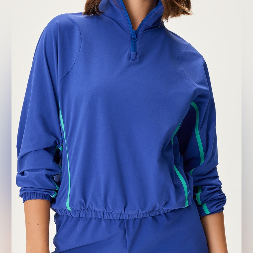 Outdoor Voices LightSpeed Pullover, NEW, XS, Deep Ultramarine